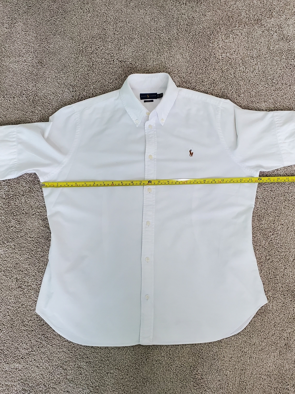 Polo Ralph Lauren Women's Oxford Shirt, White (Size XL) - Picture 9 of 10